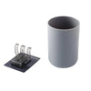Wall-Mounted Toothbrush and Cup Holder