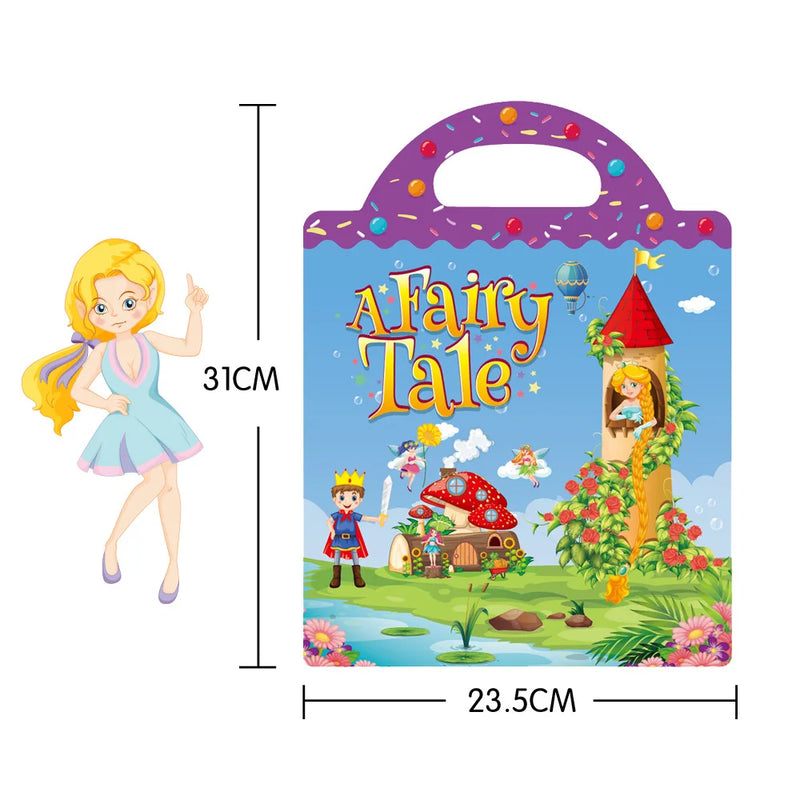 Reusable Educational Sticker Book for Kids