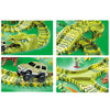 Dinosaurier-Rennstrecken-Set