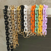 Iridescent Acrylic Chunky Chain Strap for Bags & Jewelry