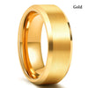 Men's Black Stainless Steel Wedding Band with Double Groove Detail