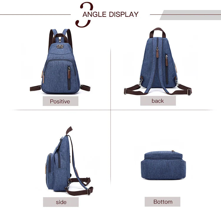 Women's Casual Backpack – Spacious & Stylish Daypack