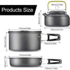 Portable Aluminum Camping Cookware Set