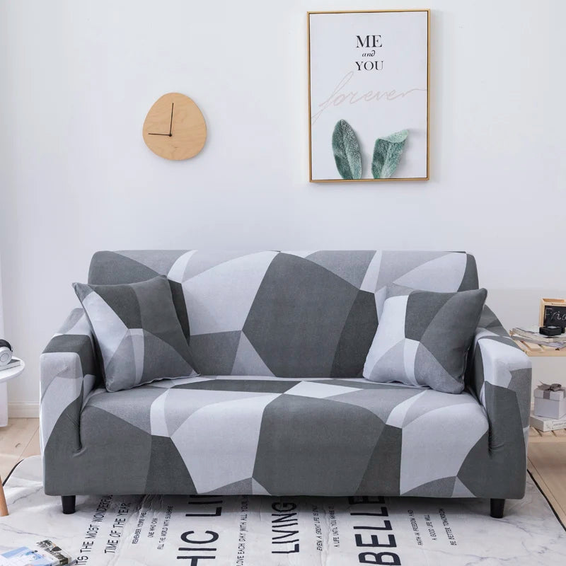 Stretch Sofa Cover with Anti-Slip Grip for Living Room