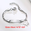Personalized Stainless Steel Name Bracelet for Baby and Mom