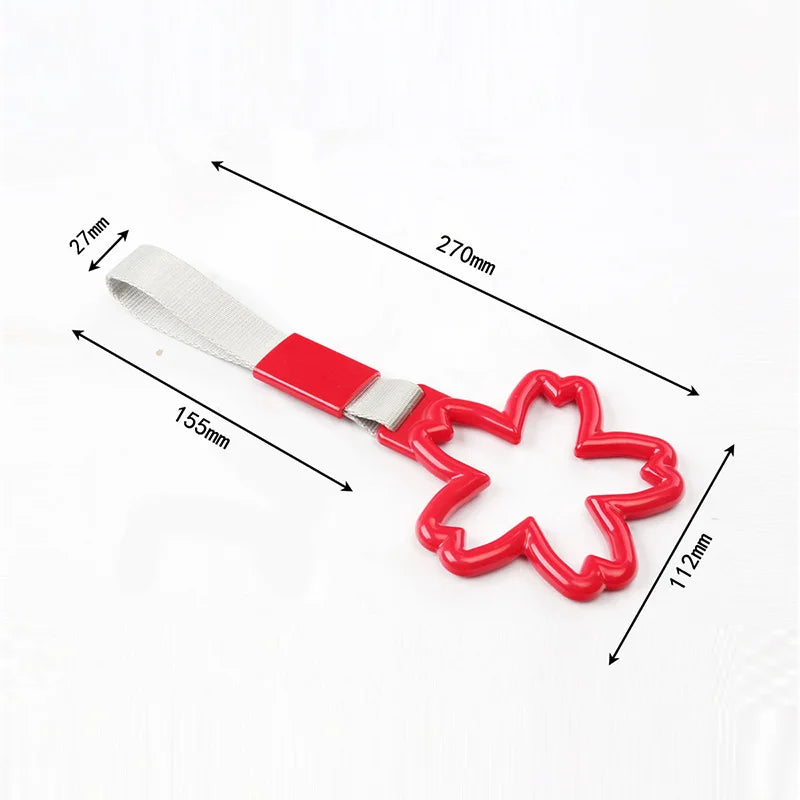 Cherry Blossom Tow Strap with Steel Hook