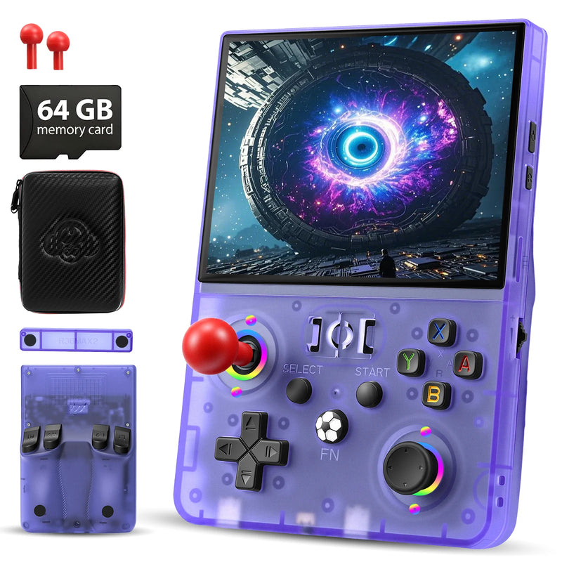 R36 Max 2 Retro Handheld Game Console