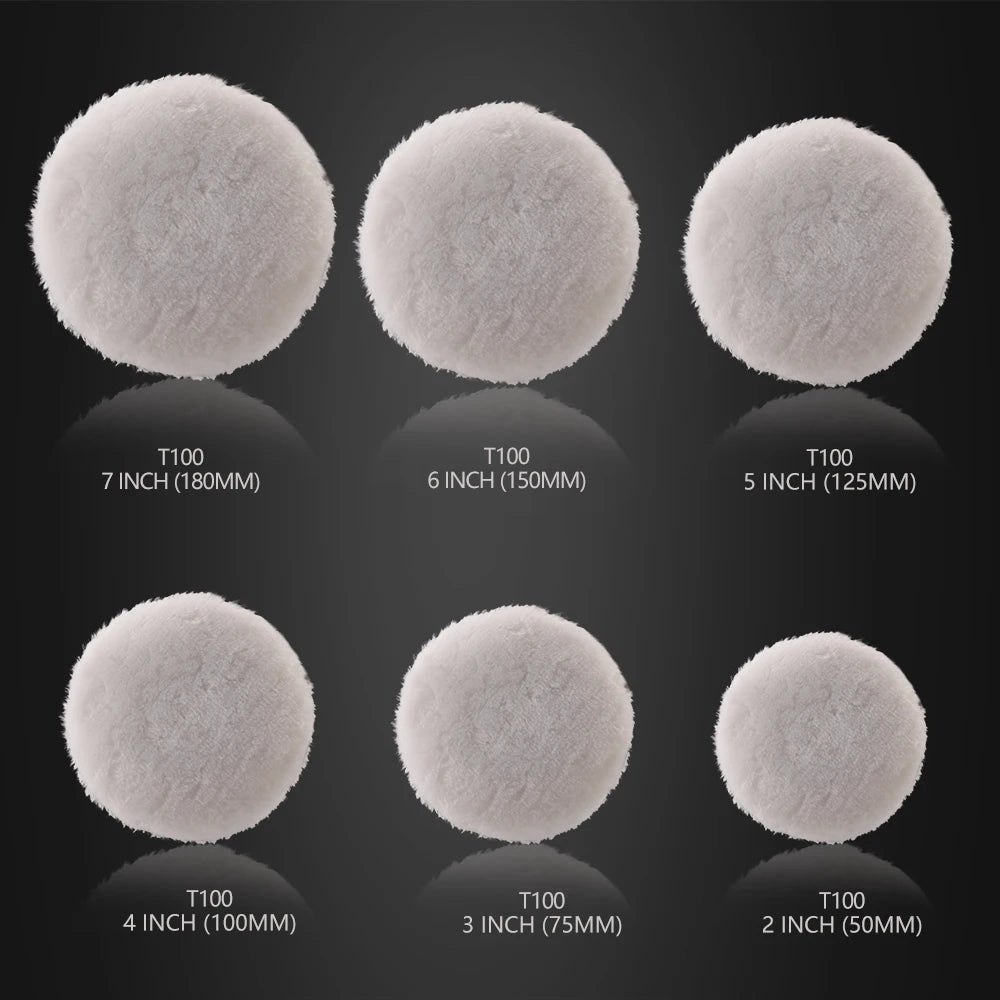 Premium Wool Polishing Pads for Car Buffers