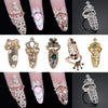 Crystal Crown Bowknot Nail Ring