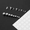Adhesive Fake Piercing Stud Set