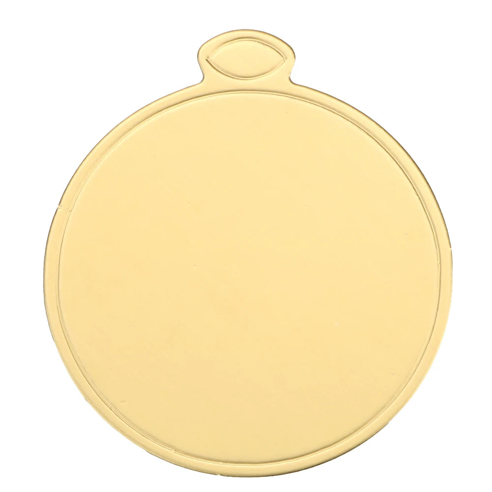 Gold Disposable Cake Boards for Dessert Display