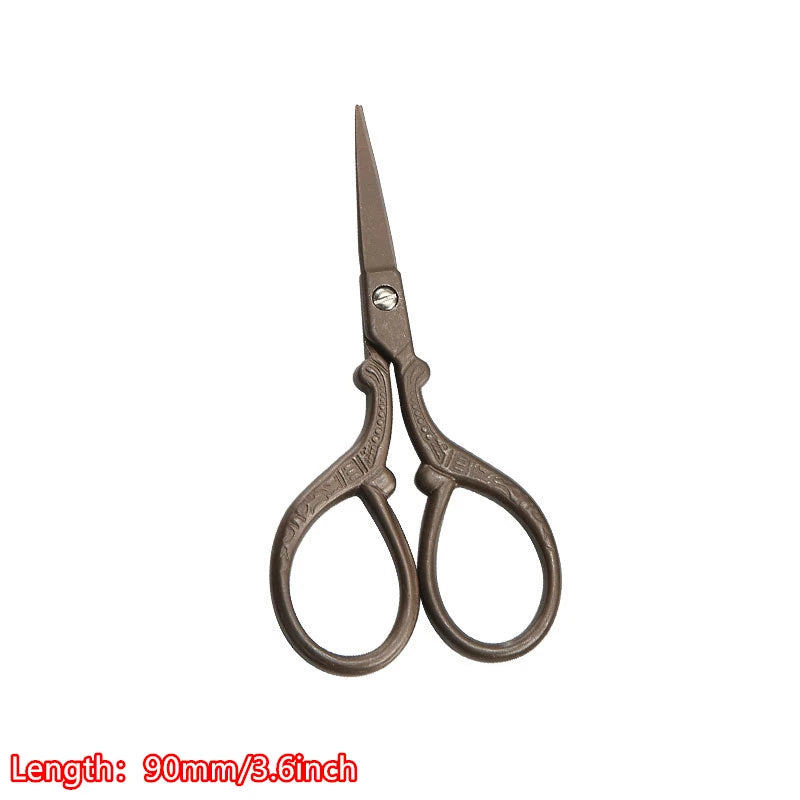 Vintage Floral Embroidery Scissors