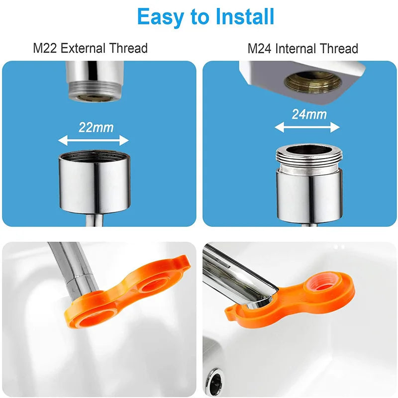 Llave Universal para Retirar Aireadores de Grifos