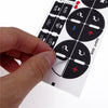 AC Climate Control Button Repair Sticker Kit for GMC, Buick, Chevy