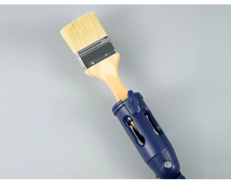 Multi-Angle Paint Brush Extension Clamp for Poles