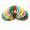 A colorful beginner magic trick prop set featuring a bag and flower props.