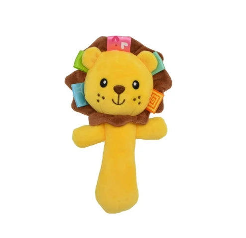Adorable Plush Wrist Rattles for Baby Sensory Development