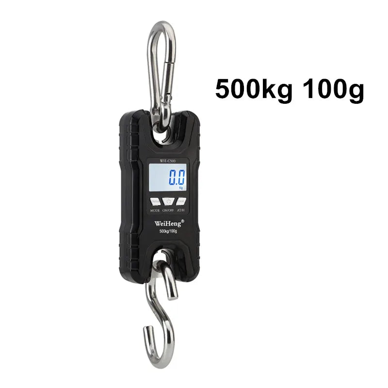 Heavy-Duty Digital Hanging Scale with Big LCD Display