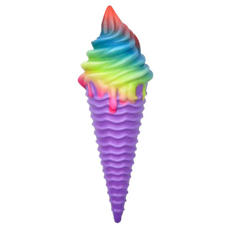 Juguete Squishy de Helado Colorido que se Relaja Lento