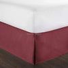 Elegant Pleated Bed Skirt - 14 Inch Drop, Wrinkle & Fade Resistant