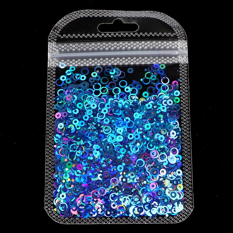 Mirror Bubble Sequins for Resin Art and DIY Crafts