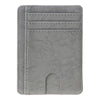Slim RFID-Blocking Zipper Wallet