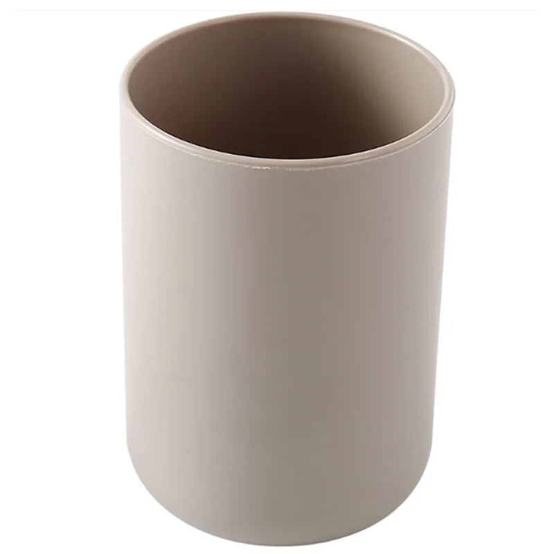 Wall-Mounted Toothbrush and Cup Holder