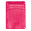 Slim RFID-Blocking Zipper Wallet
