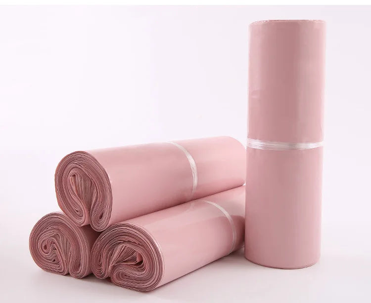 Light Pink Self-Sealing Poly Mailer Bags