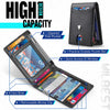 Slim RFID-Blocking Carbon Fiber Wallet for Men