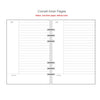 Two facing pages of Cornell Inner Pages notebook paper with ruled lines and a summary section.