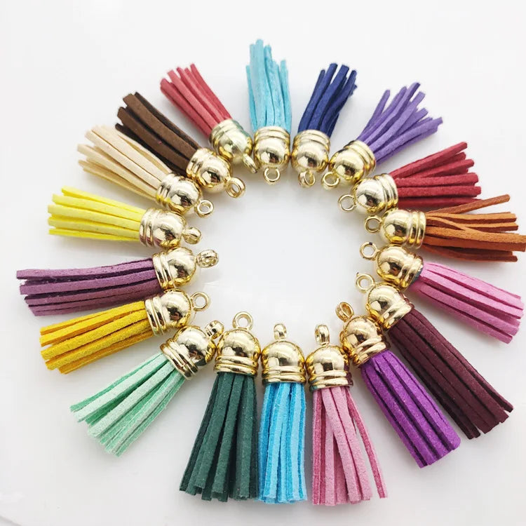 Suede Faux Leather Tassels for DIY Jewelry and Accessories