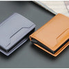 Carbon Fiber Mini RFID Blocking Wallet for Men
