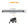 Single Row LED Light Bar for Off-Road Vehicles