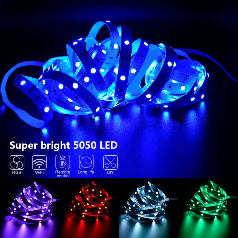 USB-Powered RGB LED Strip Lights