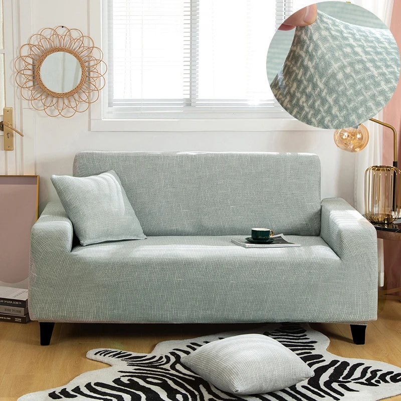 Stretch Sofa Cover with Anti-Slip Grip for Living Room