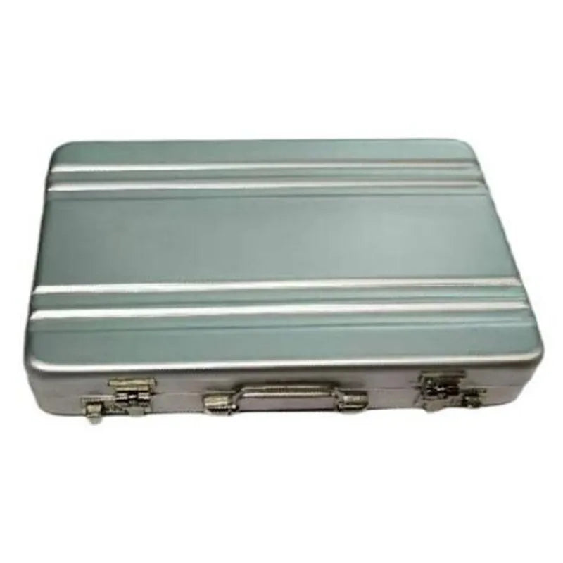 Aluminum Alloy Business Card Holder – Mini Suitcase Design
