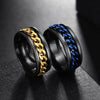 Rotating Anxiety Fidget Spinner Ring