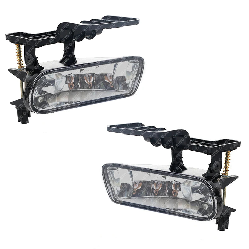 Conjunto de luces antiniebla negras de alto rendimiento para camionetas y SUVs Chevrolet.