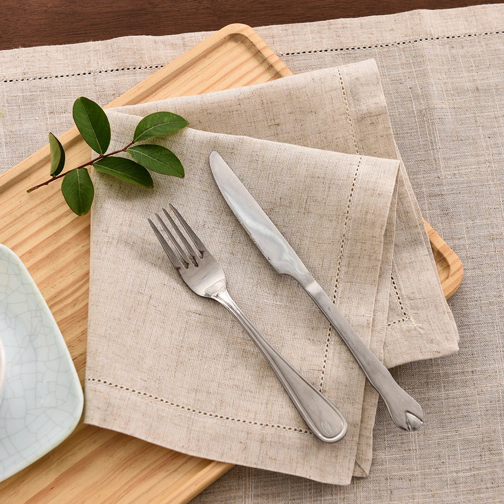 Linen Dinner Napkins for Weddings and Everyday Dining