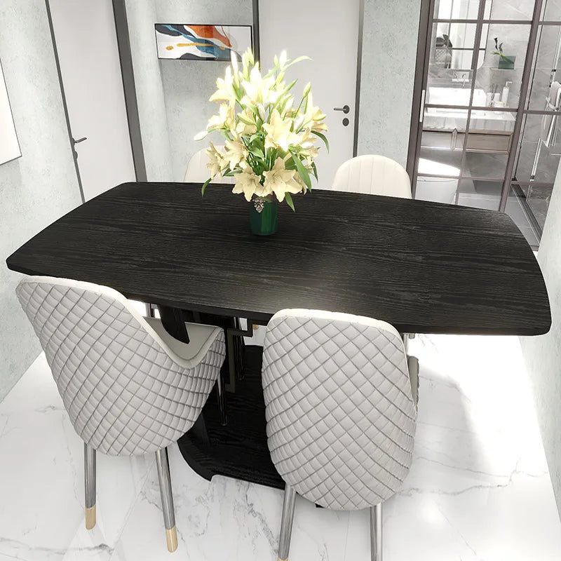 Black Self-Adhesive Waterproof Wallpaper for Kitchen & Furniture Renovation