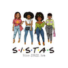 Afro Girl Iron-On Patch for T-Shirts, Hoodies, and Bags