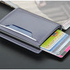 Carbon Fiber Mini RFID Blocking Wallet for Men