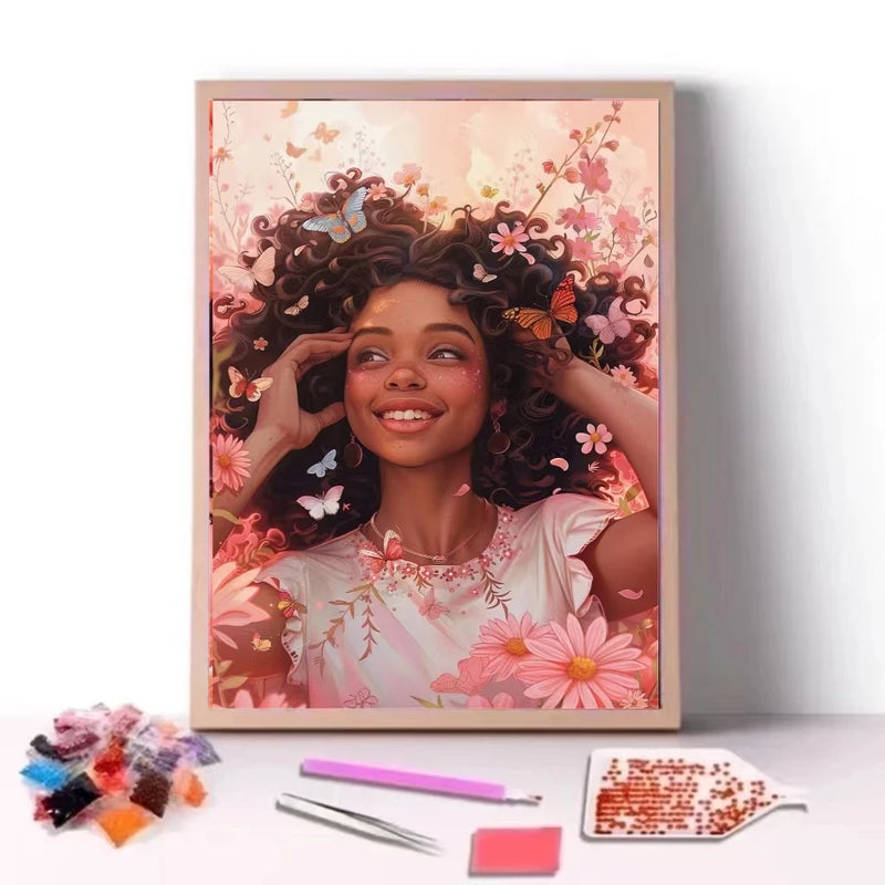 Kit de Pintura con Diamantes DIY - Set de Arte Mosaico Paisajístico