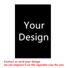 Ultra-Slim Aluminum Cigarette Case with Laser-Engraved Wolf Design