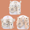 Adorable Plush Wrist Rattles for Baby Sensory Development