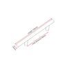 Brushed Stainless Steel Cabinet T-Bar Handle