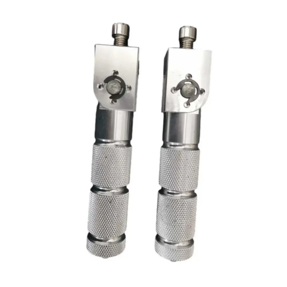 Universal CNC Aluminum Footrest Pedals (8mm)