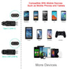 USB to DC Power Cable with 8 Interchangeable Connector Tips