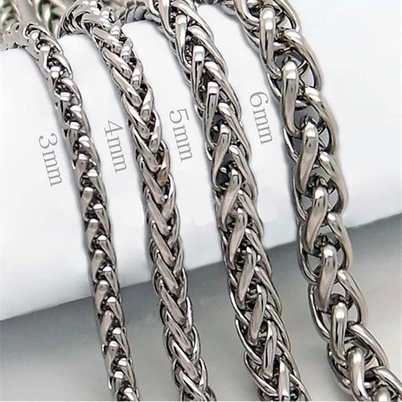 Twisted Rope Chain Necklace